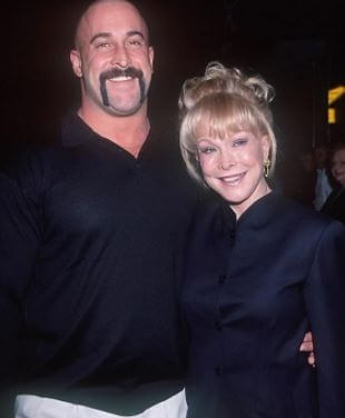 Julie Ansara former husband Matthew Ansara with his mother attending opening night performance.